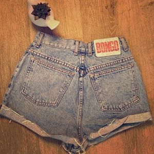 Vintage Bongo High Waisted Shorts